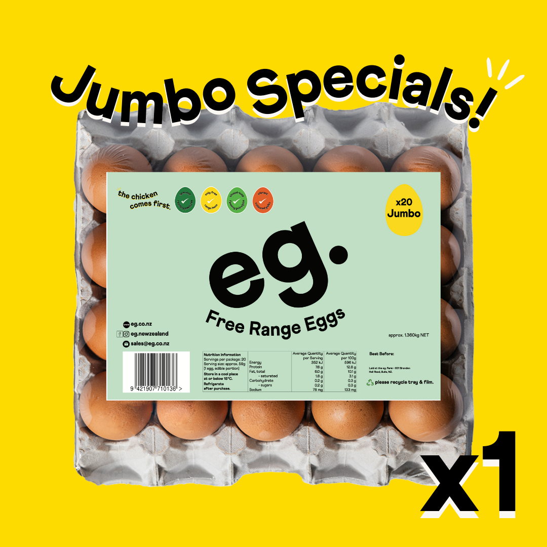 *EGGCLUSIVE SPECIAL* 1x 20 Tray Jumbo